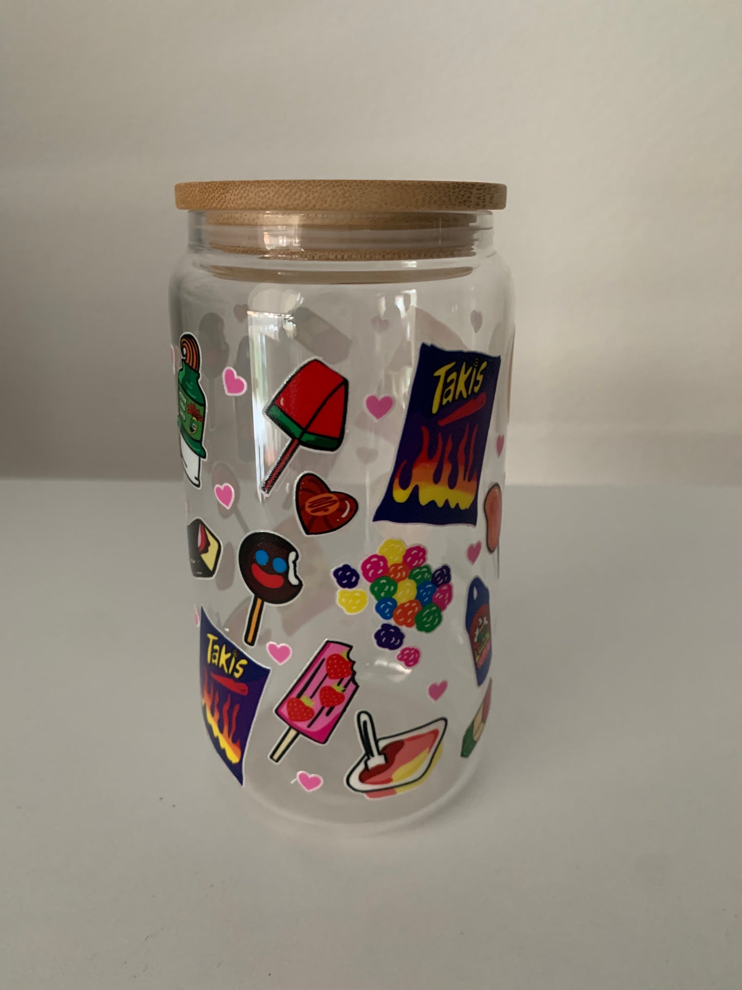 Mexican Candy 16 oz Glass Cup